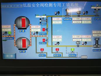中船重工低温安全阀、调压阀压力测试工装图片4