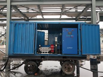 兴安盟博源化学换热器高压清洗现场图片6
